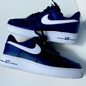 Midnight Nike Men's Air Force One Sneakers - only worn twice!